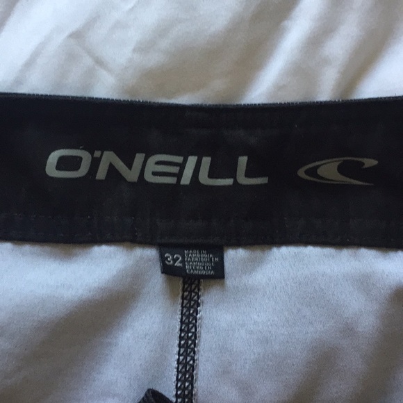 O’Neill Striped Board Shorts sz 32 - Picture 6 of 8